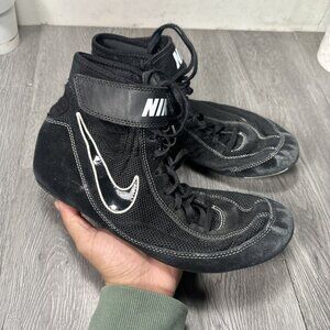 Nike Men’s Size 10 Speedsweep VII Wrestling Shoes Black 366683-001